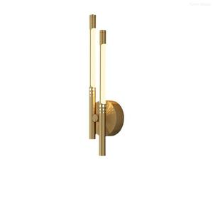 Lámpara de Pared Nórdica de Hierro, Moderna y Sencilla, LED Regulable, Pantalla de Metal, Creativa, para Pasillo, Entrada, Sala de Estar, Dormitorio, Mesita de Noche - Product Image 5