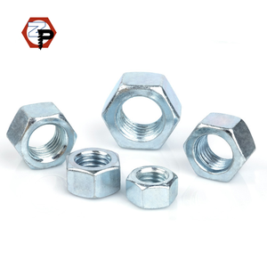 Personalizada de acero al carbono Chapado en zinc M3 M4 M5 M6 M8 M10 <span class=keywords><strong>5</strong></span>/16 Tuercas de cabeza hexagonal Din934 Tuercas de cabeza hexagonal - Product Image 6