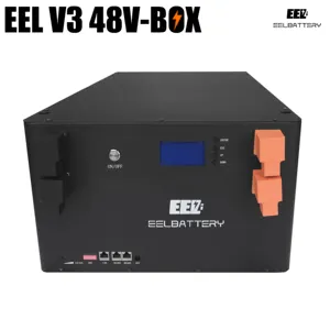 Vendita di liquidazione EU stock EEL V3 fai da te 48V 16S Server Rack custodia batteria 51.2V 10kw 15kw casa lifepo4 280ah 300ah box