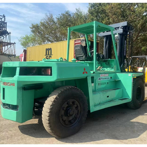 Heavy Machine Used second hand Mitsubishi FD150 15ton Used Diesel Forklift Good Condition Low Price Low Hours Two Stage Mast - Product Image 1