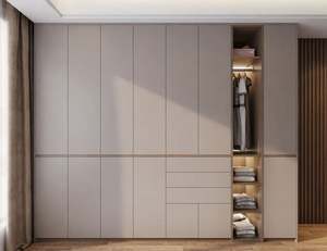 Custom <b>Furniture</b> Manufacturer <b>Bedroom</b> <b>Furniture</b> Wooden <b>Modular</b> Modern Closet Design <b>Bedroom</b> Wardrobe Minimalist Style - Product Image 1