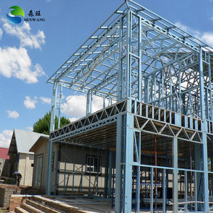 Panneau "sandwich" de bâtiment en métal, mur et toit faciles à assembler, entrepôt de structure en acier léger préfabriqué - Product Image 6