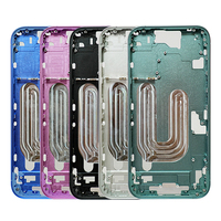 Vente en gros – Boîtier arrière avec cadre et verre de qualité AA 100 %, design barre, pour téléphones mobiles 16 et 16 Plus – Fabrication OEM
