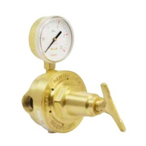 Vanne de réduction de pression Jierui 155L avec manomètre pour régulateur de gaz acétylène, oxygène, propane - Product Image 2