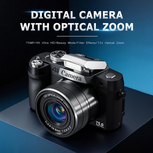 Caméra numérique 6K 64MP WiFi avec autofocus, caméscope pour vlogging avec écran tactile 3.0, <span class=keywords><strong>webcam</strong></span> pour YouTube et vidéo en direct - Product Image 2