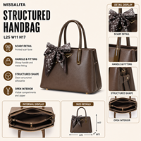 Sac à main pour femme en cuir PU, vente en gros, réapprovisionnement, fournisseur d'usine MISS ALITA