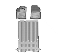 Tapis de sol de voiture sur mesure OEM 3D/5D en TPE antidérapant, luxe noir, 3,5 mm, ensemble complet pour Renault KANGOO Van 2018-2019