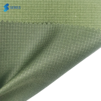 Tissu Oxford imperméable 100% polyester 250D Ripstop enduit de PU pour doublure de veste de pluie, sac, tente, sac de plongée en plein air