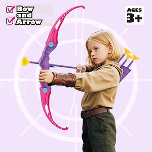 Ensemble <span class=keywords><strong>arc</strong></span> <span class=keywords><strong>et</strong></span> flèches de 68 cm avec <span class=keywords><strong>carquois</strong></span>, jeu de tir interactif en plein air, <span class=keywords><strong>jouet</strong></span> pour enfants, loisirs en famille, sport, cadeau d'anniversaire - Product Image 3