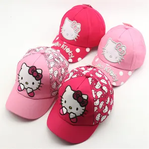 Sanrioed สวัสดี KT หมวกยอดนิยม Kuromi เพลงเพลงของฉันหมวก Snapback หมวกขนสัตว์แกะเด็กทารกเบสบอลหมวกฮิปฮอปหมวก
