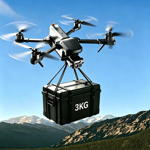 Dron multifuncional completo de 10 pulgadas FPV RTF RC con capacidad de carga de 3 kg, alcance de 15 km, cámara FPV 4K, mapeo profesional, dron de carreras. - Product Image 6
