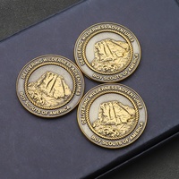 Pièces commémoratives personnalisées en alliage de zinc avec logo en relief 3D et incrustation d'émail coloré pour événements d'entreprise et souvenirs de team building