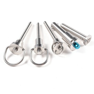 WXSNY Perilla Cabezal de Agarre M6 M18 Mango de Anillo de Acero Inoxidable Pulido Pasador de Bloqueo con Bolas de Retención con Resorte - Product Image 3