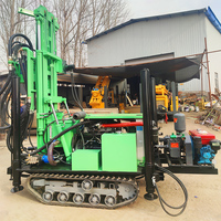 Mini appareil de forage de puits d'eau hydraulique RLD160 sur chenilles pour moteur diesel