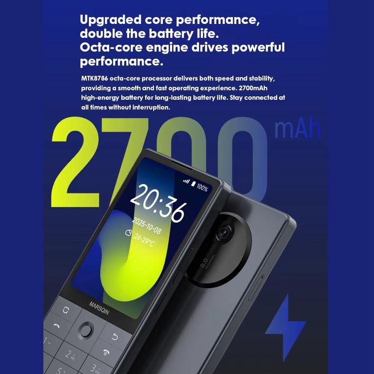DUOQIN F25 Elder Keypad Smart Phone - 6GB+128GB Android 14
