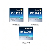 Procesador Rockchip RV1126B Quad Cortex-A53 AI ISP con NPU de 3TOPS, Codificador de Video 4K, Chip SoC FCCSP14*14mm