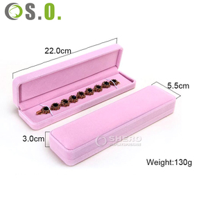 Luxury Velvet Jewelry <b>Box</b> Set for Rings <b>Earrings</b> Necklace Bracelets Elegant <b>Gift</b> Packaging Case With Custom Color - Product Image 5