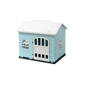 Casa para Perros al Aire Libre con Forma de Árbol Ecológica Z2 con Baño, Plástico Impermeable, Móvil para Sala de Estar - Product Image 1