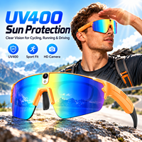 Lunettes Caméra Intelligentes IA 800W Enregistrement Photo et Vidéo Double Micro Anti-Bruit Reconnaissance d'Objets IA Vue à la Première Personne