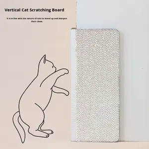 Fabriek Directe Verkoop Duurzame Kat Krabben Tapijt Pads Custom Muur Gemonteerde Kat Krabber Matten Verticale Niet-Chip Kat Krasplank - Product Image 1