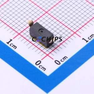 DSIC01TSGER DIP Switch SMD,2.5x6mm Switch Flat Toggle, Groove Type Single Pole Single Throw 1 Gull Wing Type - Product Image 2