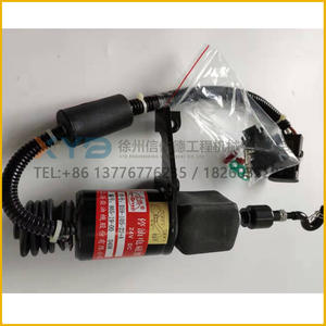 Válvula Solenoide de Parada para Motor Diésel XCMG Original D6114, Piezas de Solenoide de Estacionamiento para Maquinaria de Construcción y Cargadoras - Product Image 6