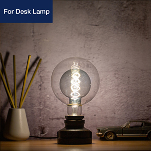 Hot bán G125 khói màu xám xoắn ốc Filament <span class=keywords><strong>Led</strong></span> trang trí bóng đèn 120V E26 6 Wát cri90 thay đổi độ sáng 2700K vàng cơ sở cho quán bar - Product Image 6