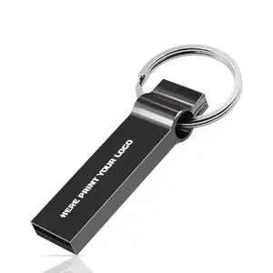 Top Selling Custom Logo Metalen Pendrive Usb 2.0 3.0 Stok 1Tb 1Gb 2Gb 4Gb 8Gb 16Gb 32Gb 64Gb 128Gb Groothandel Usb Flash Drive