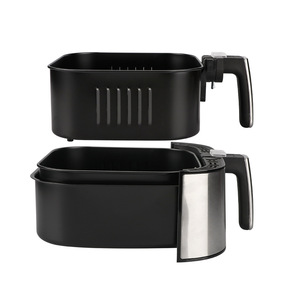 Friteuses à air 1800W 7L en acier inoxydable, faciles à nettoyer, avec fonction antiadhésive, ustensile de cuisson - Product Image 5