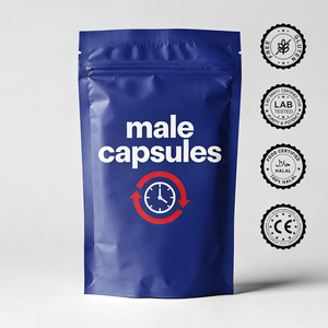 Cápsulas Orgánicas para la Mejora Masculina con Extracto de Raíz de Maca, Mezclas Personalizadas, Servicio de Marca Privada OEM ODM, Certificación HACCP ISO GMP NSF - Product Image 1