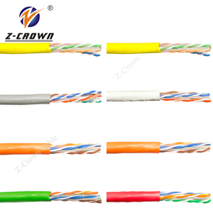 Câble réseau Ethernet Cat6 pré-fabriqué 0,45 mm, rouleau Cat5, 24 AWG, 4 paires, extérieur, FTP, Cat T6, TIA/IEA 56, 8B, 048 m - Product Image 3