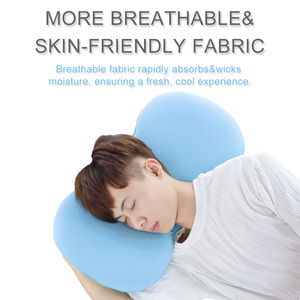 Cuscino Cervicale in Memory Foam a Doppio Strato e Doppio Nucleo, Morbido e Ergonomico per Supporto del Collo, Ideale per Chi Dorme sulla Schiena o sul Fianco - Product Image 4