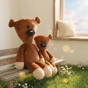 ตุ๊กตาหมีน่ารักของเล่นตุ๊กตาหมีถั่วของขวัญสำหรับเด็กผู้หญิงเพื่อนสนิทและวันเกิดของเด็ก - Product Image 3