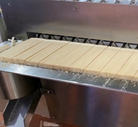 Machine à gaufres, ligne de production de gaufres, machine à gaufres industrielle, équipement de boulangerie automatique commercial