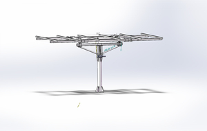 6kw 12kw <b>Panels</b> Kit Double System Completed Systems <b>Key</b> Components of Sun Tracking Dual Axis Solar Trackers - Product Image 2