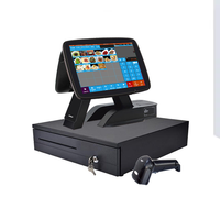Zhongji A7D tout en un intégré dans l'imprimante POS Terminal Caisse enregistreuse pour les restaurants Magasins de détail