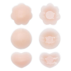 Couvre-mamelon ultra-mince adhésif en silicone pour les seins Couvre-coussinets <span class=keywords><strong>sans</strong></span> mamelons Couvre-mamelon invisible Sous-vêtements - Product Image 1