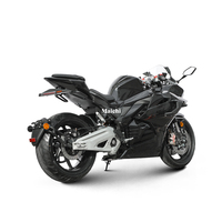 Moto électrique de course 15000W 72V, modèle 2025, vitesse maximale >150 km/h, fournie directement par l'usine