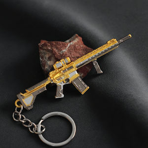 Offerta Speciale: Mini Modello di Pistola M4A1 Delta Force HawkOps Mini Ares' Wrath in Lega da 9CM, Portachiavi - Product Image 6