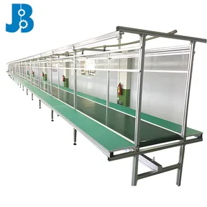 Jiabao custom belt conveyor for electronics working tables assembly line