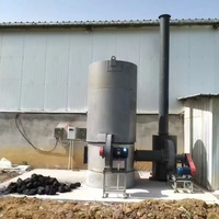 Calentador de Aceite Térmico Vertical de Biomasa de 700KW YGL, Industrial, de Bajo Consumo, Ecológico para el Procesamiento de Madera