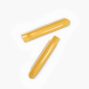 Poignée en caoutchouc PVC pour <span class=keywords><strong>brouette</strong></span>, manchon de poignée en silicone lisse jaune - Product Image 1