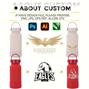 ขวดน้ำเก็บความร้อนสแตนเลส 304 แบบพกพา สกรีนโลโก้ได้  สำหรับโปรโมชั่น ของขวัญ  กระติกน้ำสุญญากาศสองชั้น - Product Image 3