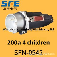 Prise industrielle en aluminium moulé SFE Shangfeng 200A/250A/400A, prise étanche haute intensité pour quais et aéroports 380V