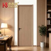 Portes intérieures modernes en bois composite massif avec isolation acoustique, construction durable pour la maison, l'appartement, l'hôtel, la villa