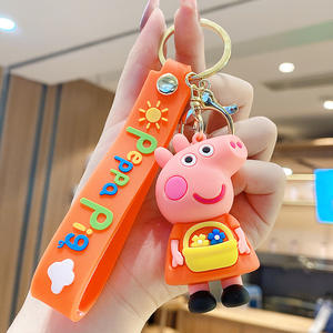 Cartoon Light Key Chain Pendant Letterpress Printed Hard-Wearing PVC/Silicone Soft Rubber Doll <strong>Bag</strong> Hanging Business - Product Image 5