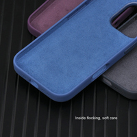 Vente Flash - Prix Direct Usine - Coques de Téléphone Mobile en Silicone Liquide Léger de Luxe pour iPhone 16 15 14 13 12 Pro Max