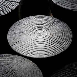 Tavolino <span class=keywords><strong>da</strong></span> Caffè e Sgabello Basso <span class=keywords><strong>in</strong></span> <span class=keywords><strong>Legno</strong></span> Massello Carbonizzato Nero Stile Wabi-Sabi Sanji, Arredamento per Soggiorno <span class=keywords><strong>in</strong></span> <span class=keywords><strong>Legno</strong></span> <span class=keywords><strong>Naturale</strong></span> - Product Image 4