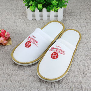 Chaussons jetables blancs bon marché pour hôtels - Product Image 2