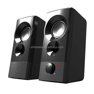 OEM网上购物批发家用电源音频系统台式电脑游戏USB和AUX小型2.0数字扬声器 - Product Image 3